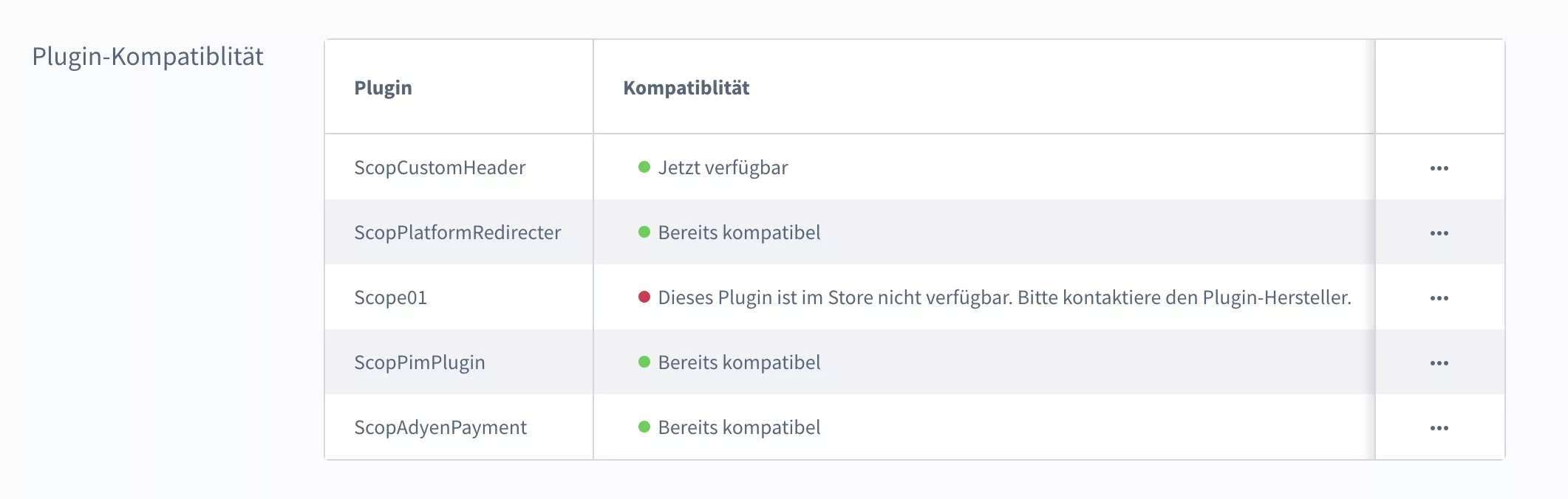shopware update plugins