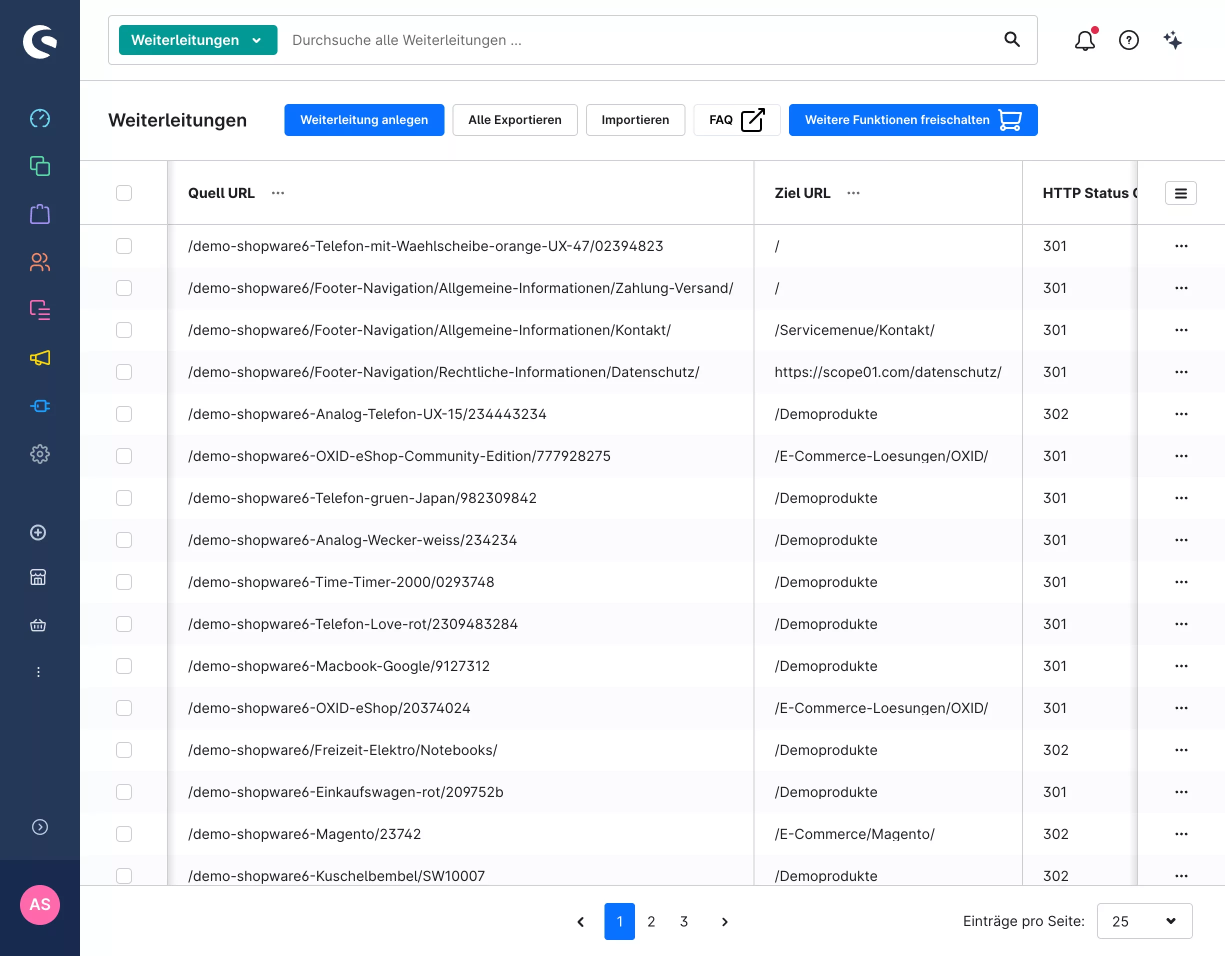 SEO Redirect Premium Funktion
